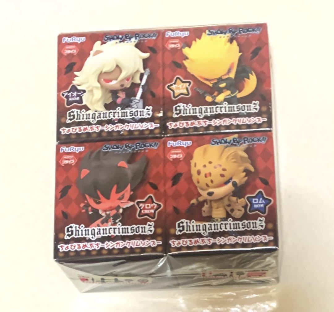SHOW BY ROCK Figure lot of 4 Shingan Crimson\'s Chobirume Petit Complete set  