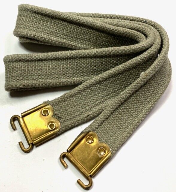 WWII BRITISH ENFIELD RIFLE CANVAS CARRY SLING-KHAKI
