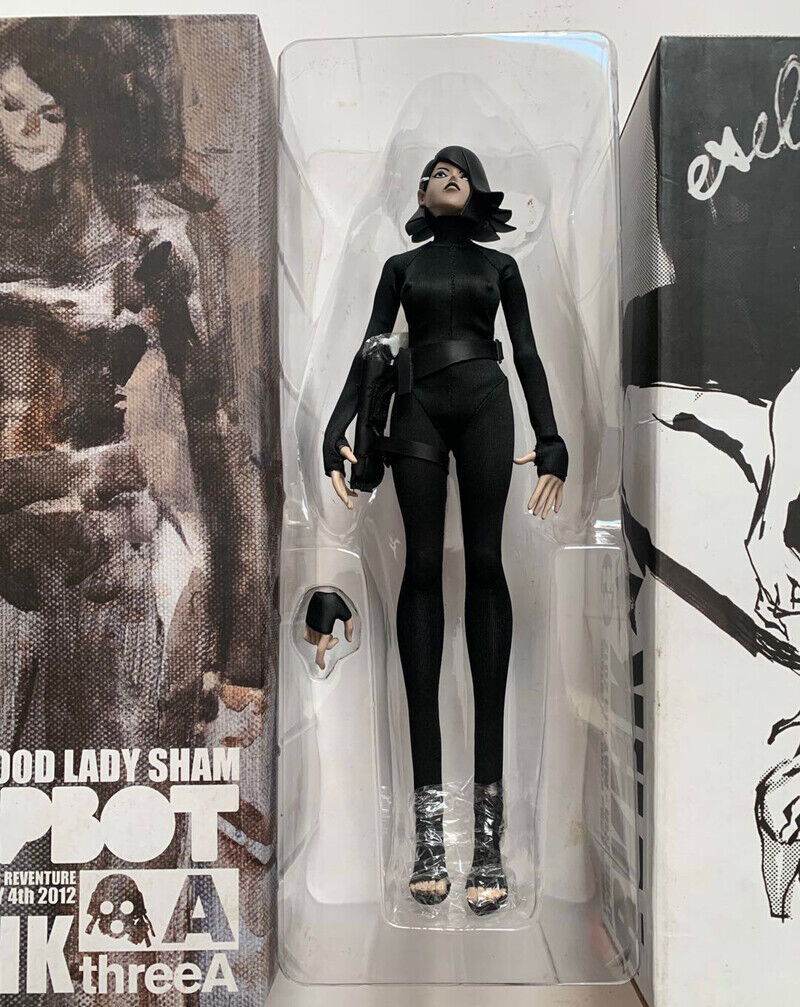 ThreeA 3A Popbot  Lady Sham Black Version 1/6th Collectibles Figure New In Stock