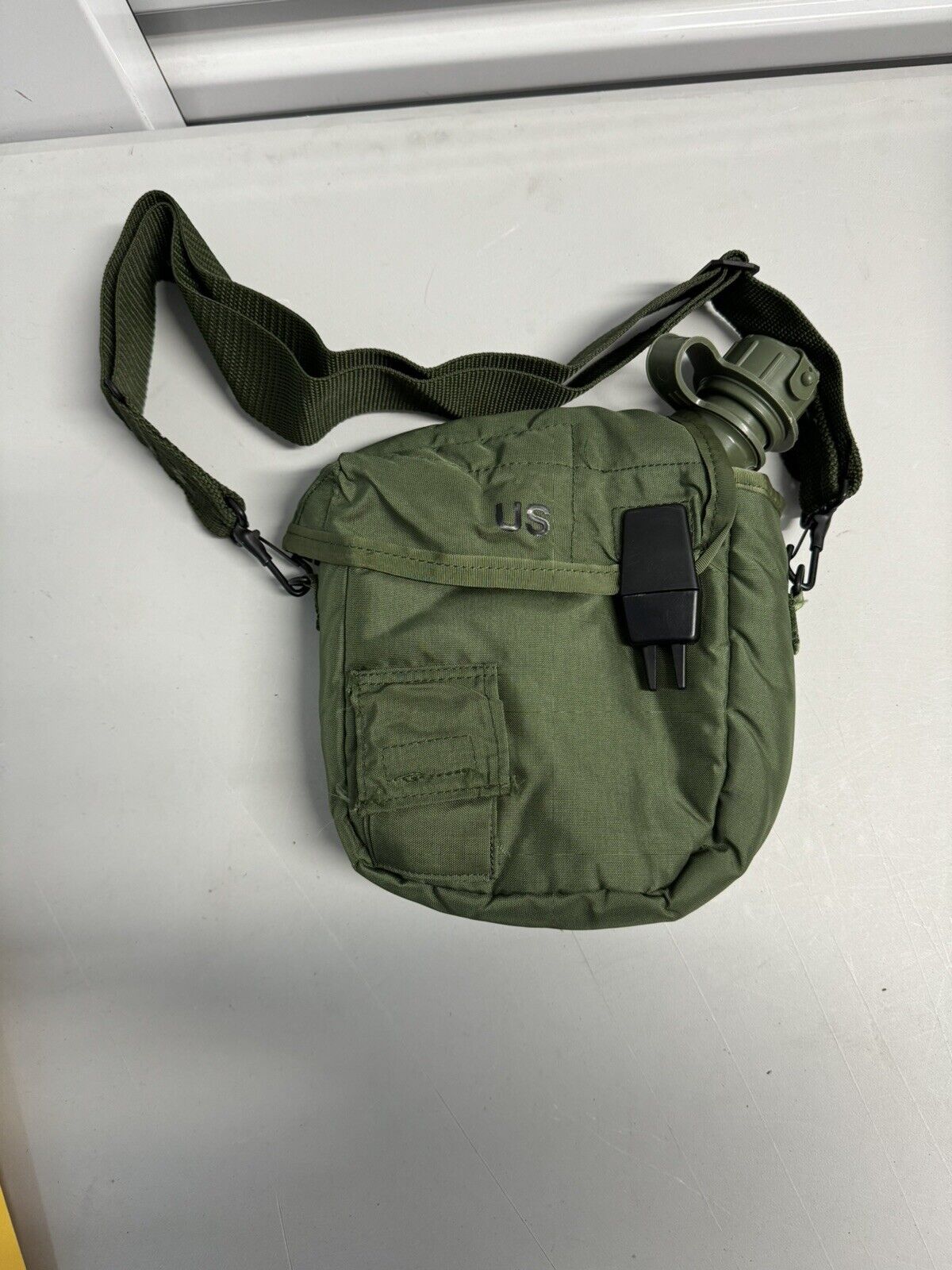 USGI 2 Quart Canteen With Cover And Sling  VGC