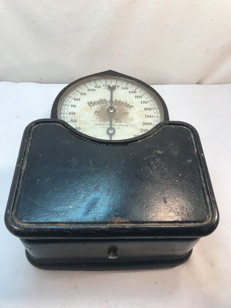 Vtg 1917-? Continental Scale Works HEALTH-O-METER Industrial 250 LB HEAVY DUTY
