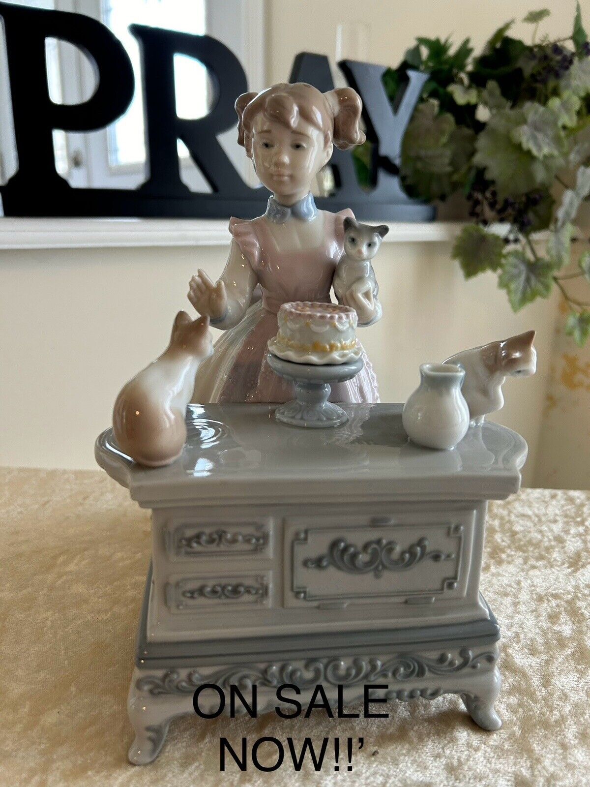 Lladro #6134 Birthday Party On Sale Now Mint Condition Fast Shipping