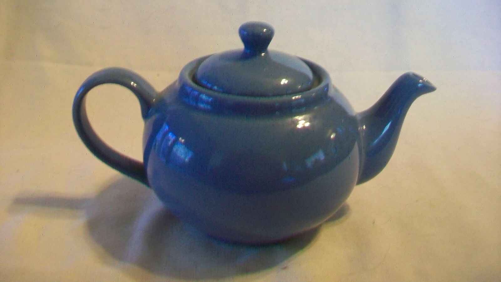 Blue Grey Ceramic Tea Pot from Herman Dodge & Sons, made in Thailand