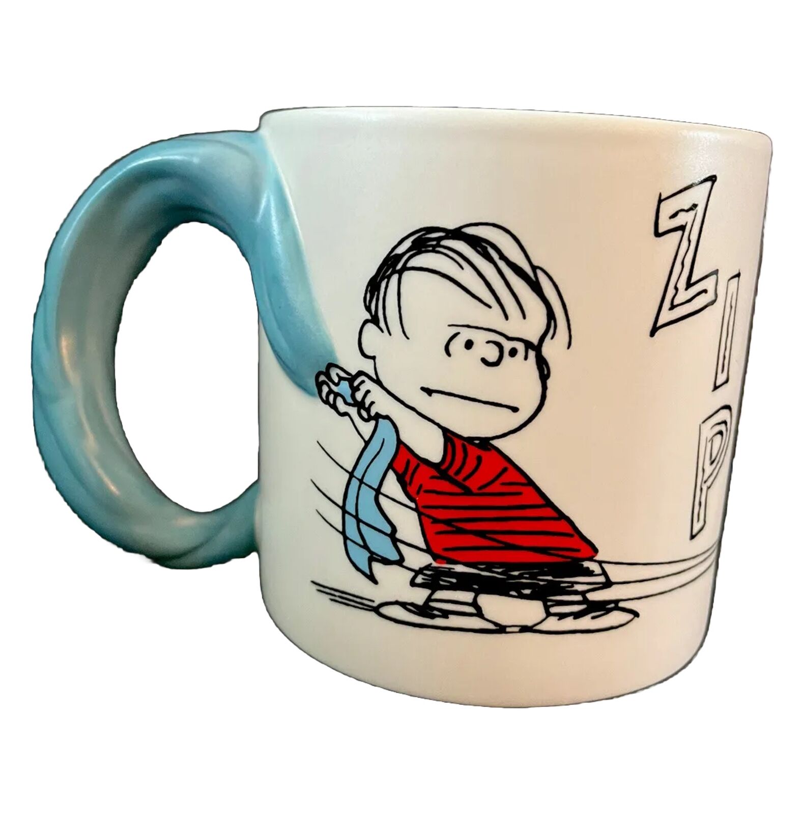 Hallmark Snoopy & Linus Blanket Coffee Mug 3D Rare Ltd Ed-NEW