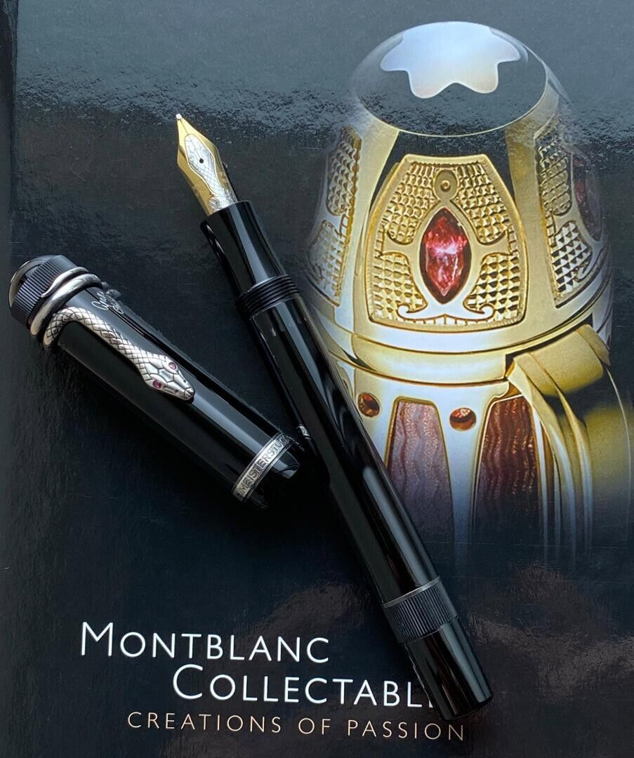 Montblanc Writer Series 1993 Agatha Christie Fountain Pen Limited 18K /30000