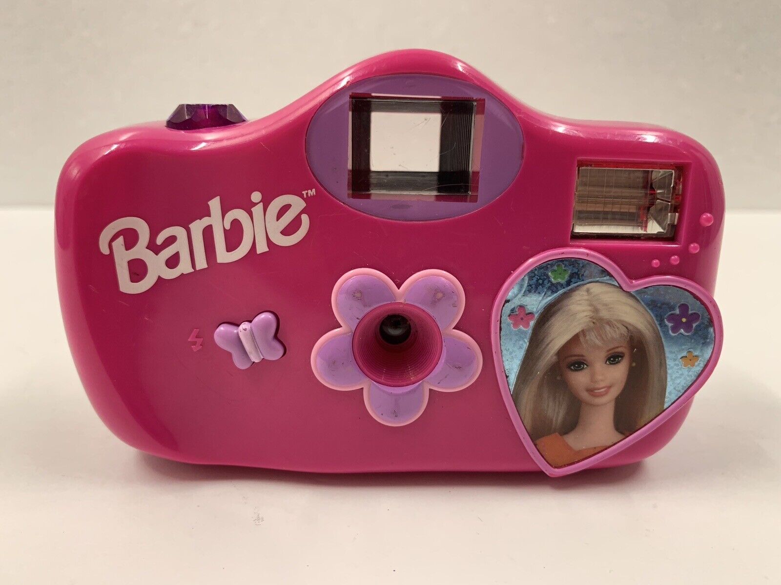 Vintage Barbie Doll Glitter Star Point & Shoot Outdoor Camera 110 Color Film