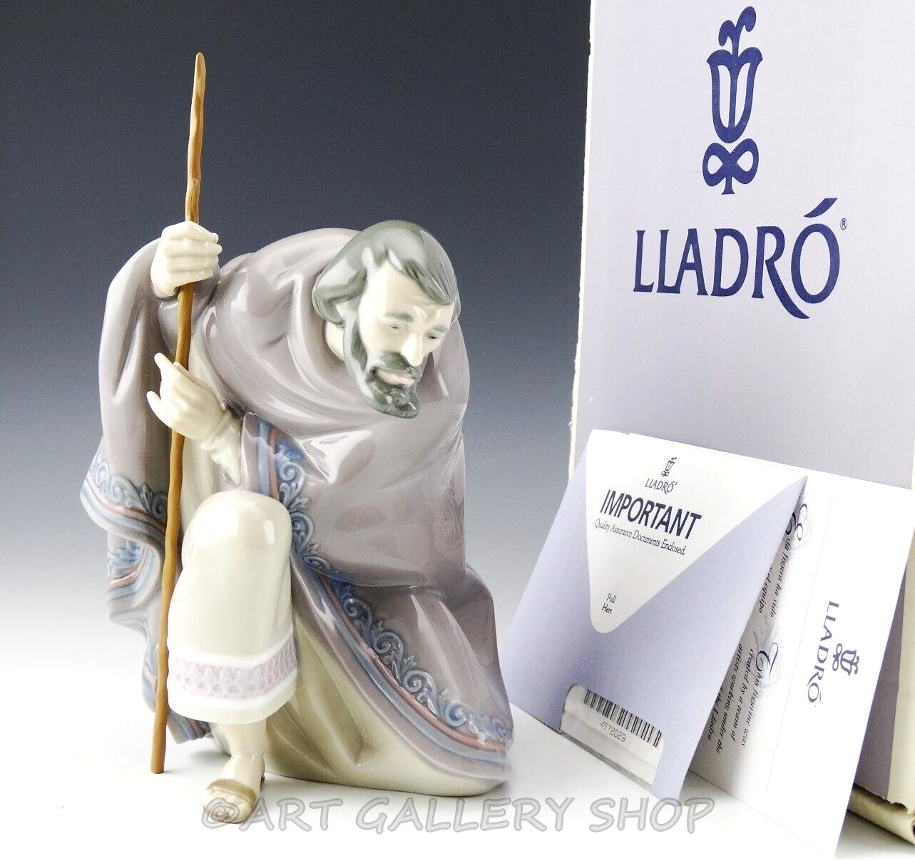 Lladro Figurine CHRISTMAS NATIVITY ST SAINT JOSEPH #5476 Mint in Box