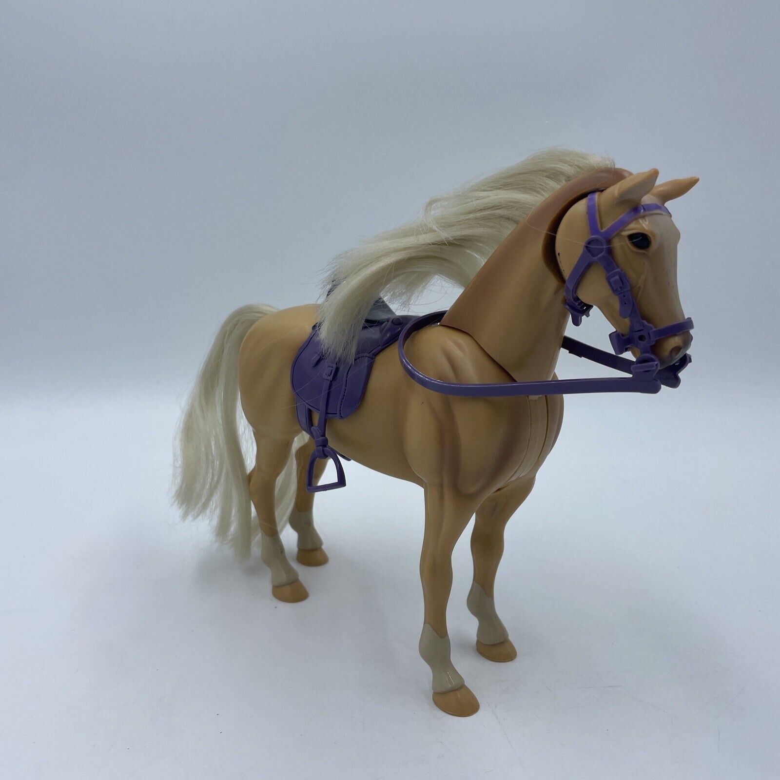 Bluebox Horse Figure Makes Galloping Neighing Noises Testing Working - Vintage
