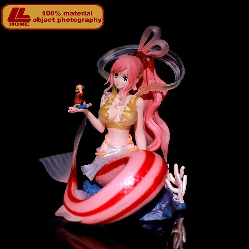 Anime One Piece Pirates Princess Shirahoshi Mermaid Figure Stature Toy Gift