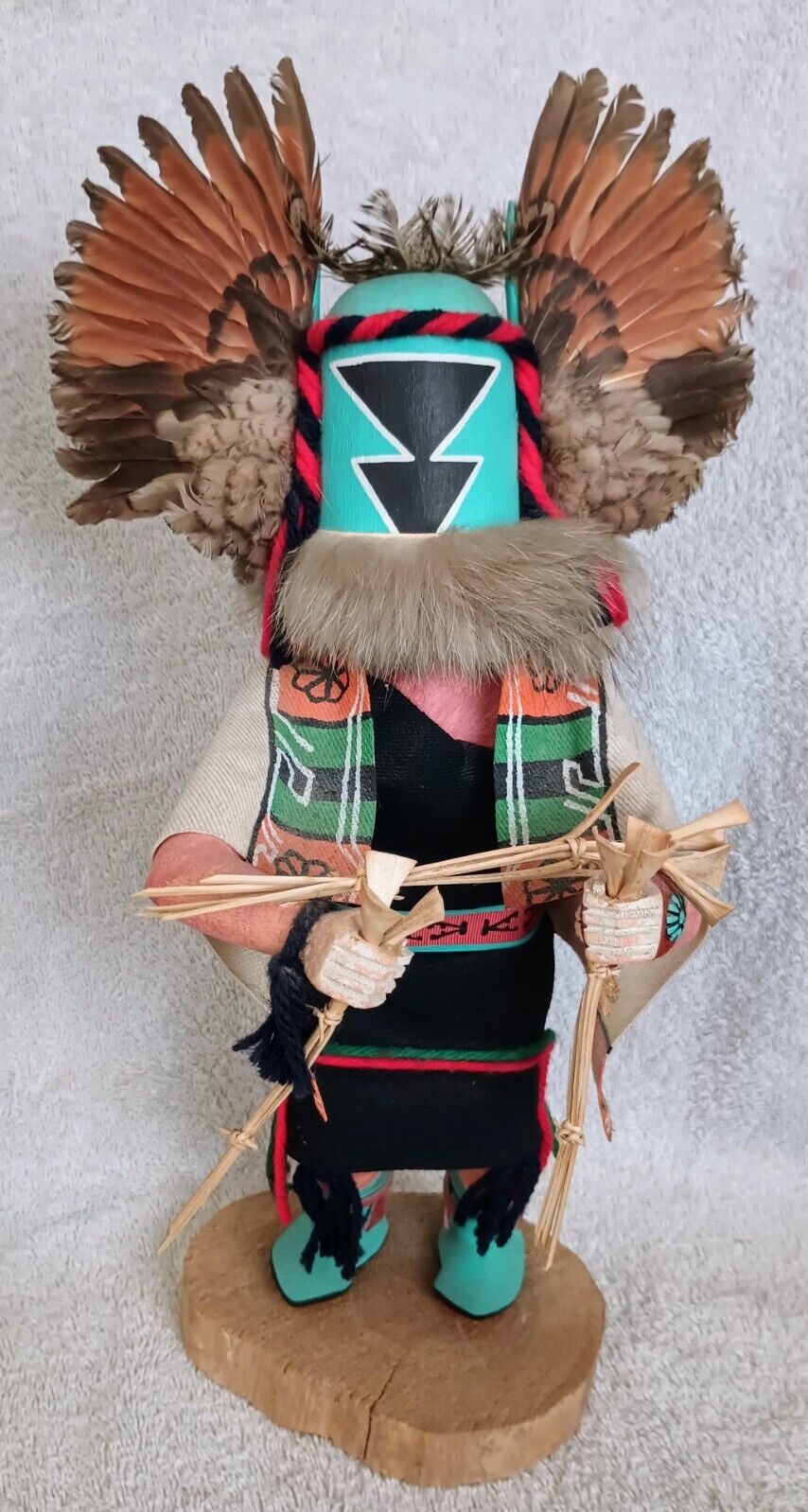 Wonderful Hopi Crow Mother Kachina Patrick Tootsie kachina