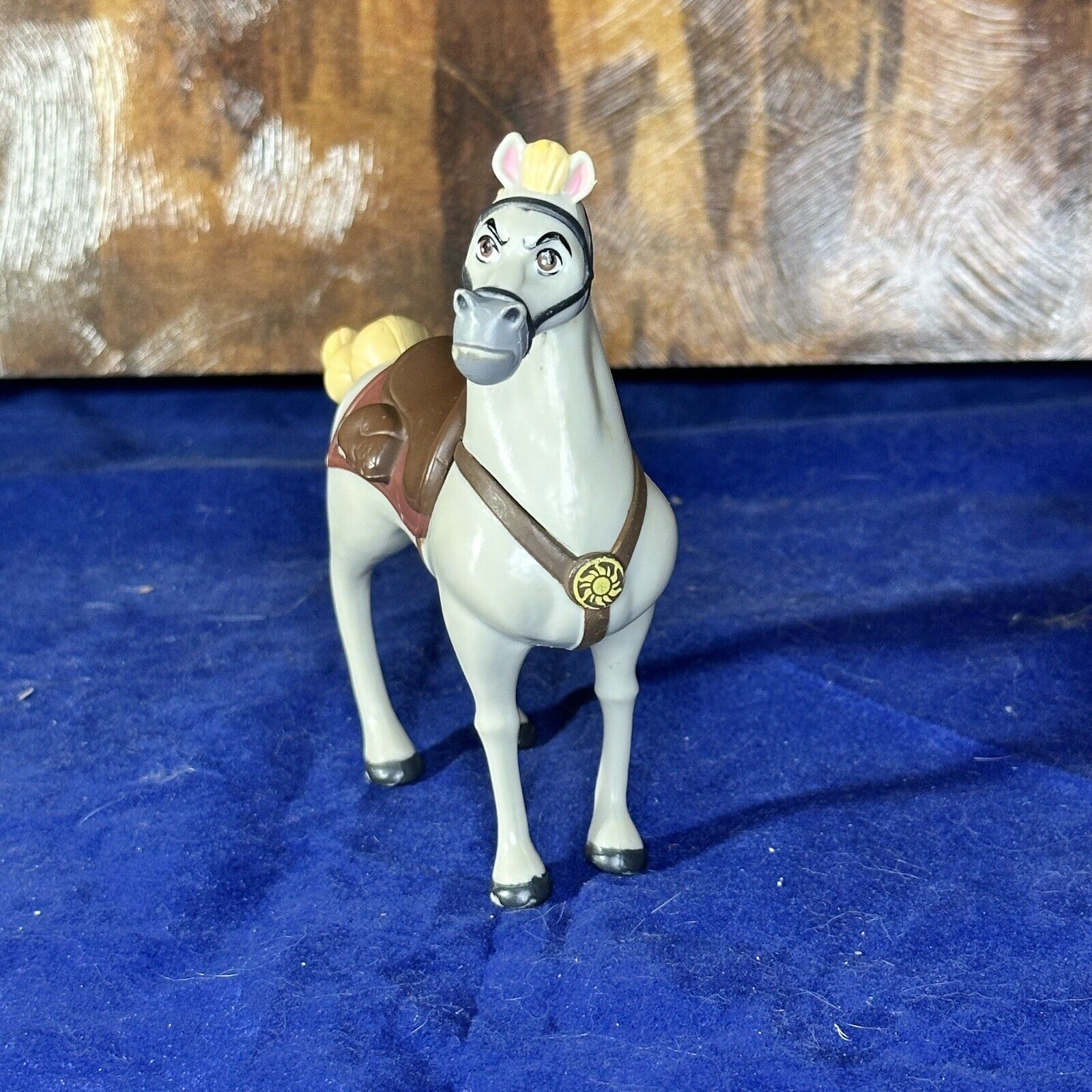Disney Jakks Horse Large Cake Topper Play Figure Hard Plastic Non-posable