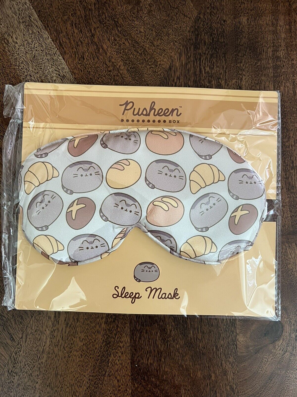 Pusheen Bread Loaf Sleep Mask Subscription Box Exclusive Spring 2024 SHIPS FAST