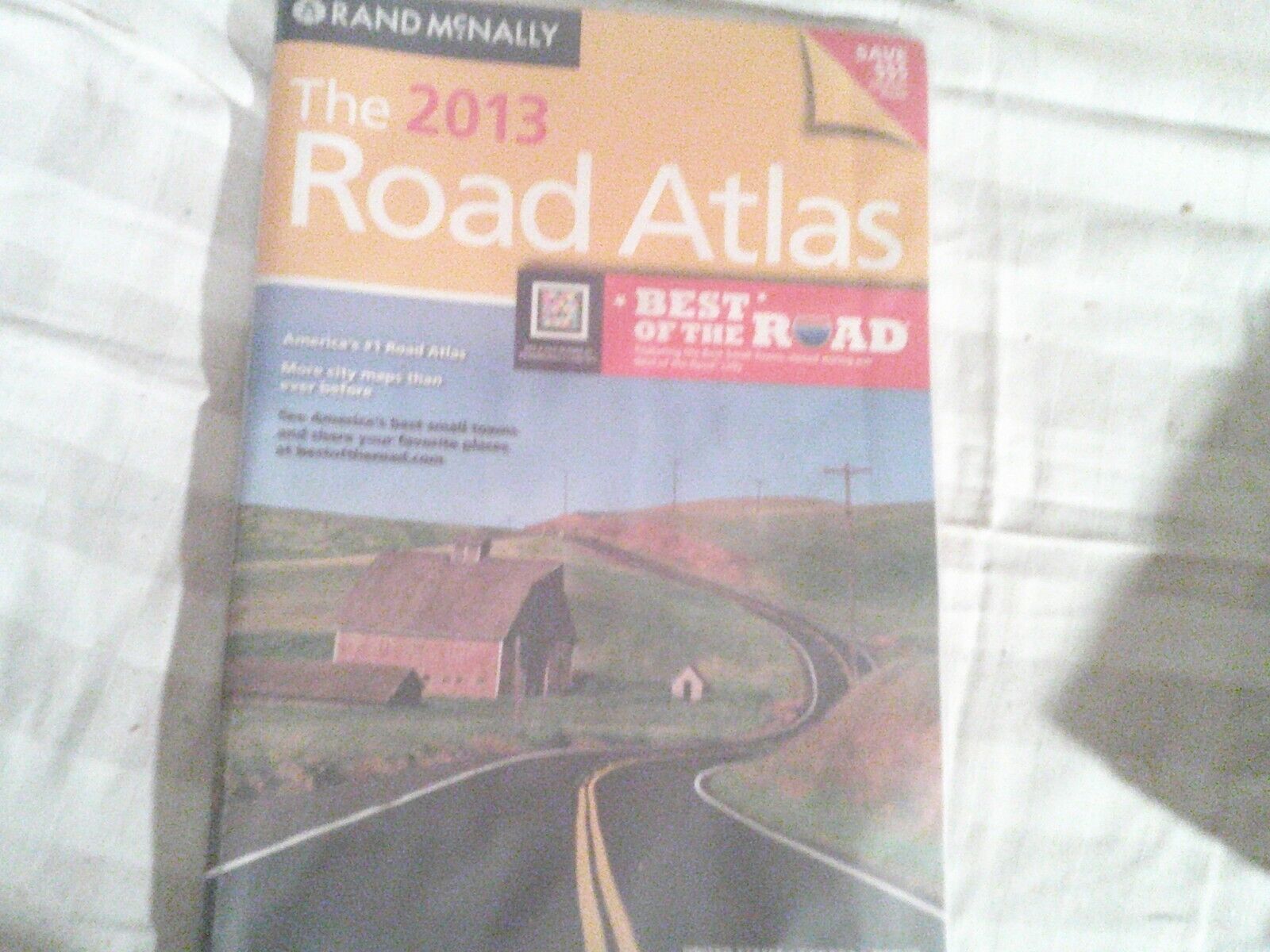 THE 213 RAND MCNALLY ROAD ATLAS BOOK