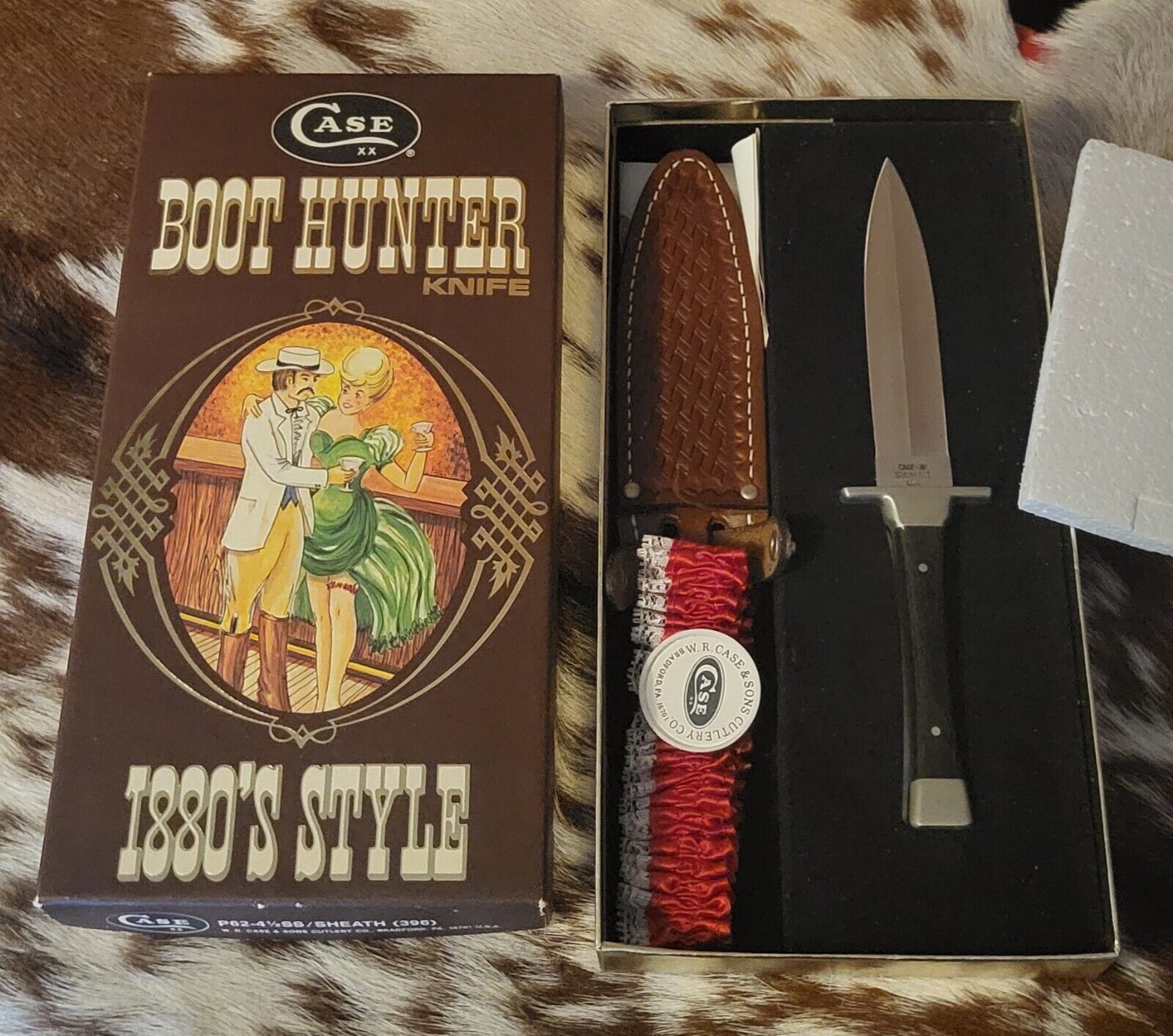 CASE BOOT HUNTER KNIFE  1965-1969