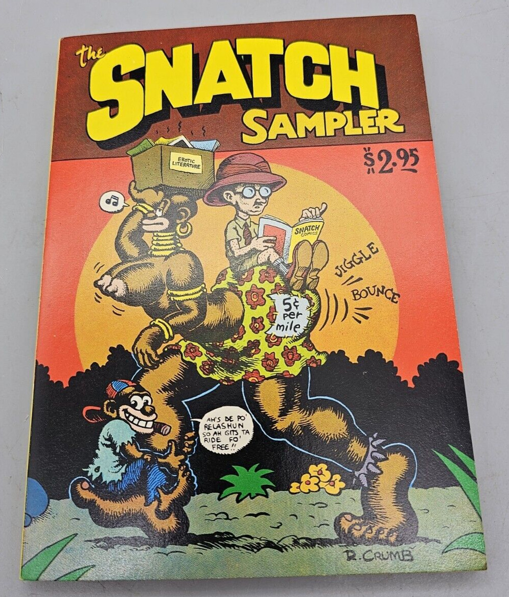 SNATCH SAMPLER 1977  Robert Crumb Classic Underground Indie Digest Comic