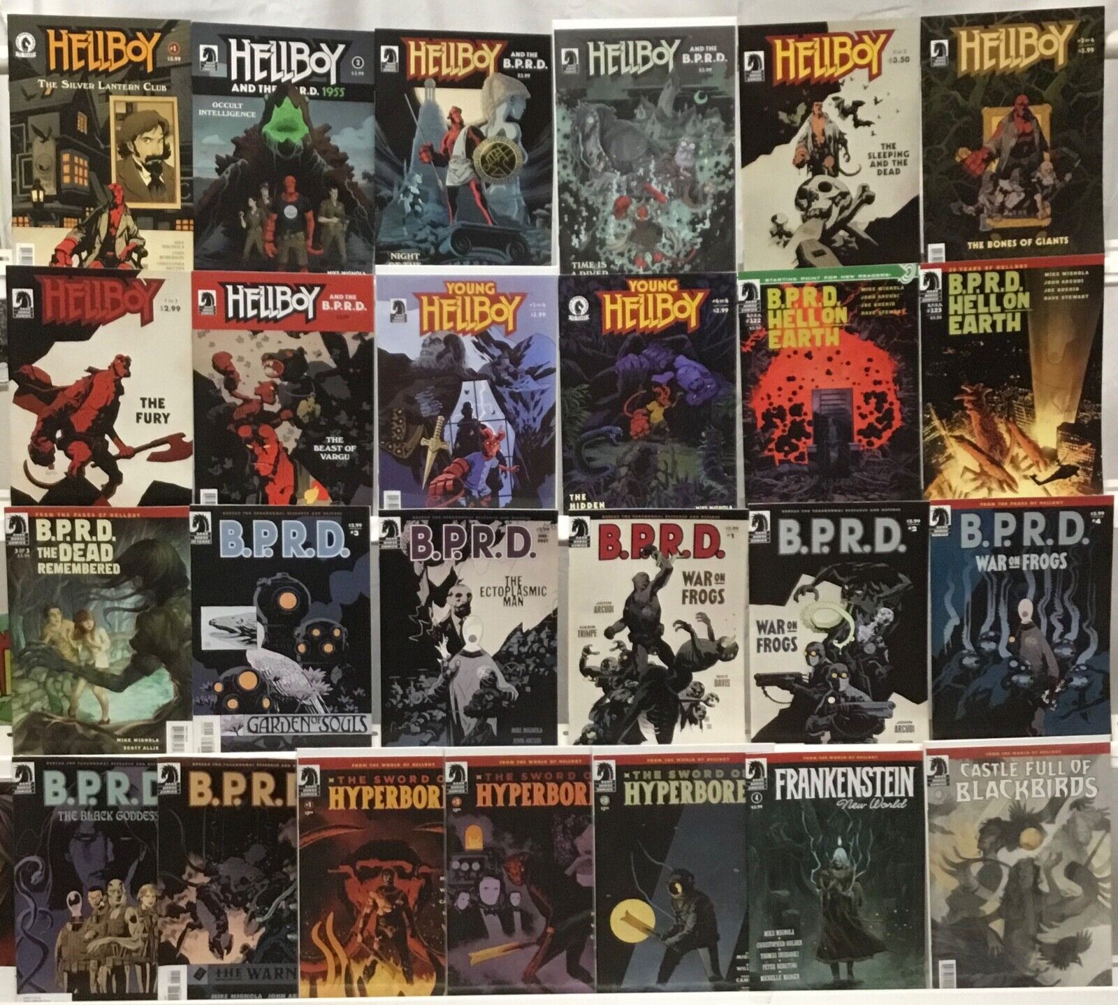 Dark Horse Comics Hellboy Comic Book Lot of 25 - B.P.R.D., Hyperborea