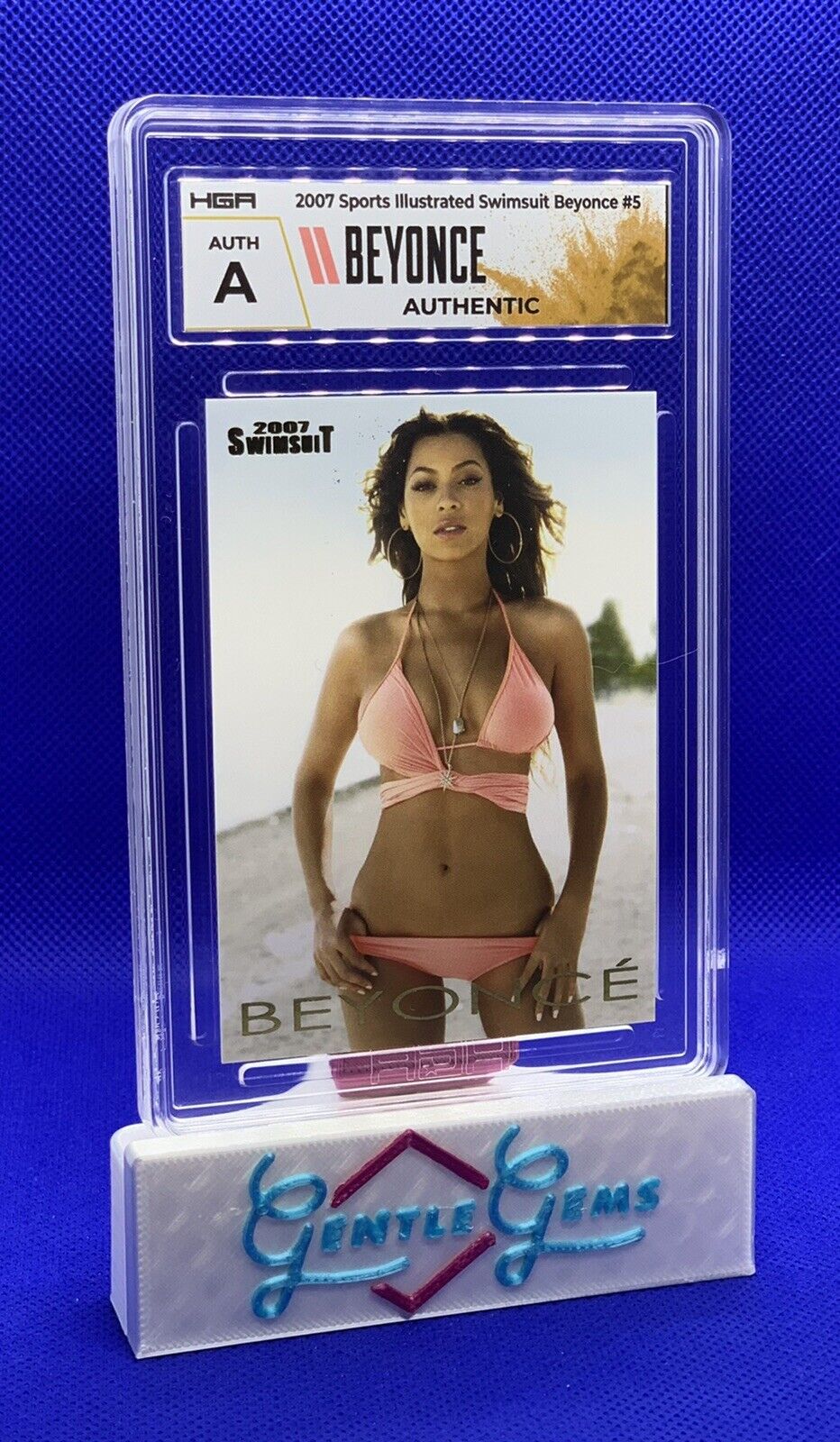 BEYONCÉ 🐝Queen B🐝 2007 Sports Illustrated Swimsuit Card - 🔥HGA Slab🔥