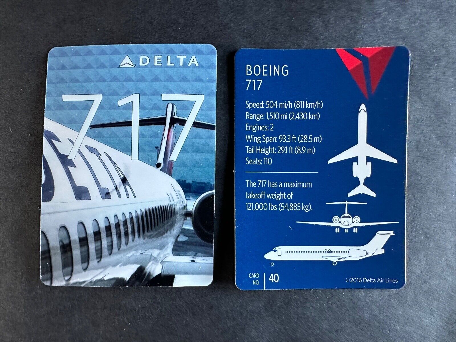 Choose from 17 different Delta Trading Cards 2015 2016 and 2022 collections New