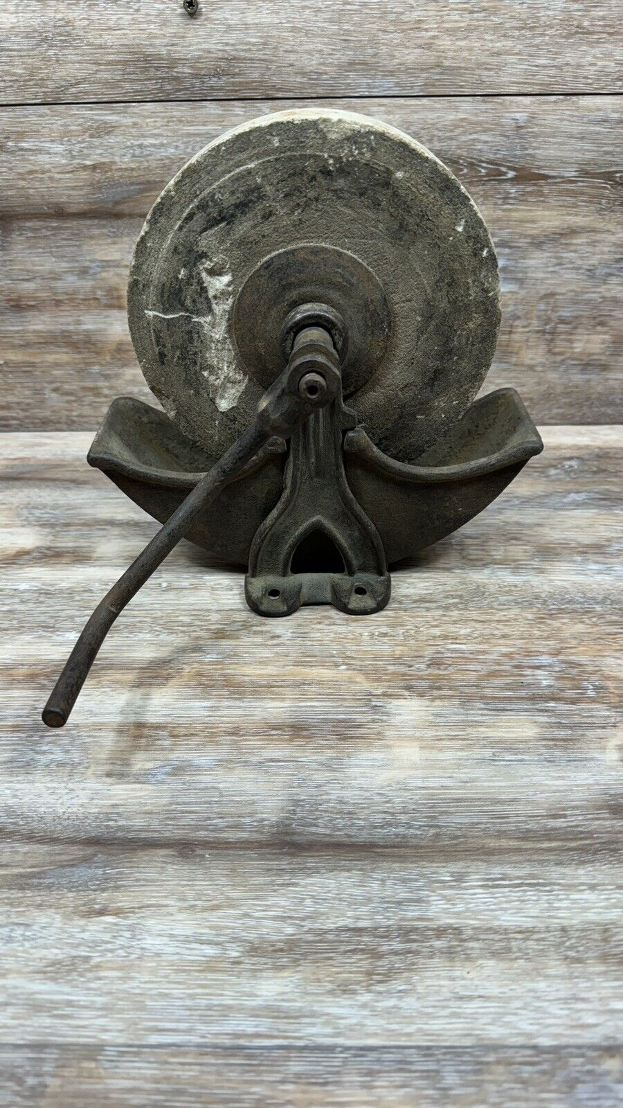 Vintage CS Co. Grinding Wheel Wet Sharpening Stone