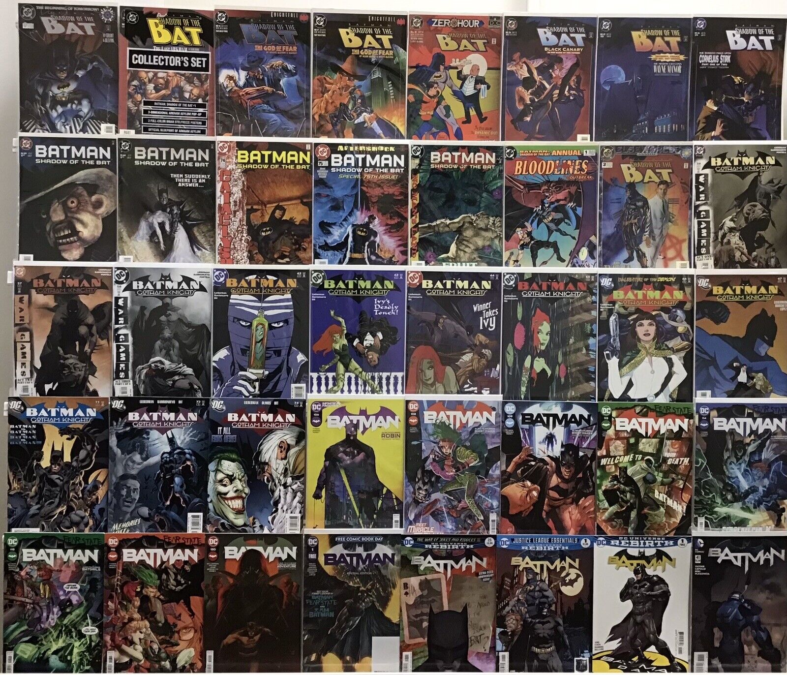DC Comics - Batman - Comic Book Lot Of 40