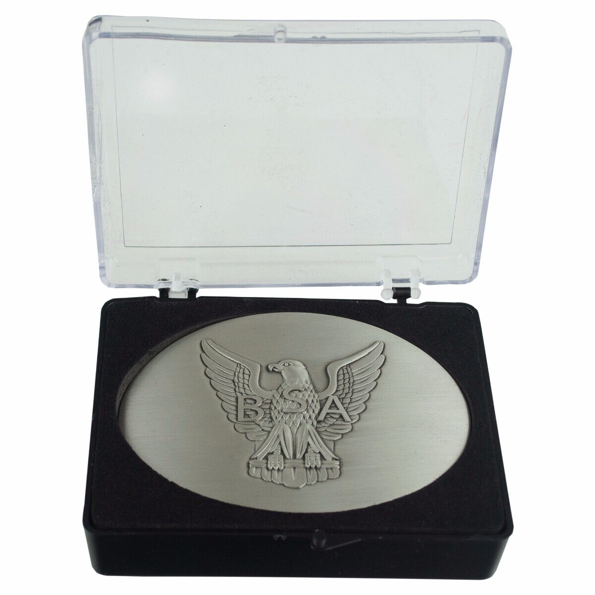 BOY SCOUT OFFICIAL EAGLE SCOUT BELT BUCKLE DISPLAY PRESENTATION CASE GIFT BOX