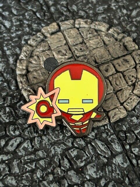 Ironman Iron Man Mystery Kawaii Marvel  Disney Collectible Trader Pin