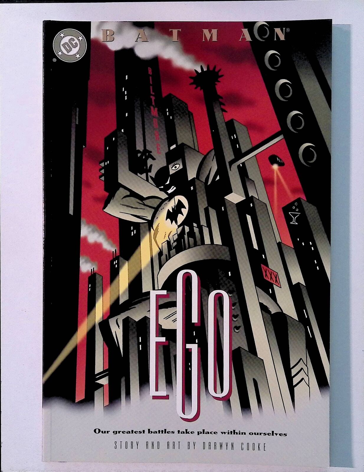 Batman Ego (2000) VF DC Comic Darwyn Cooke The Batman 2022 Inspiration 