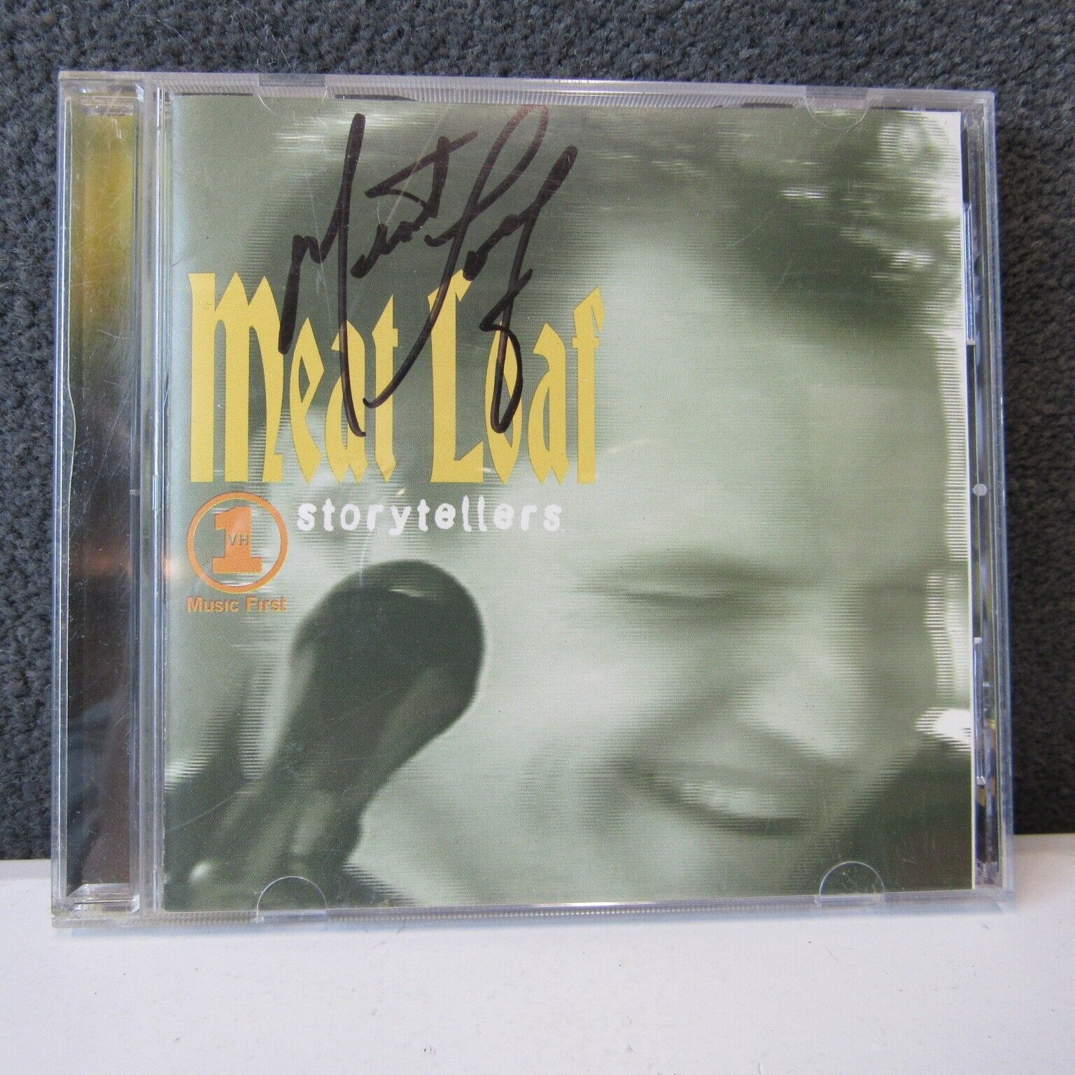 Autographed Meat Loaf VH1 Storytellers Audio Music CD, 1999 Album