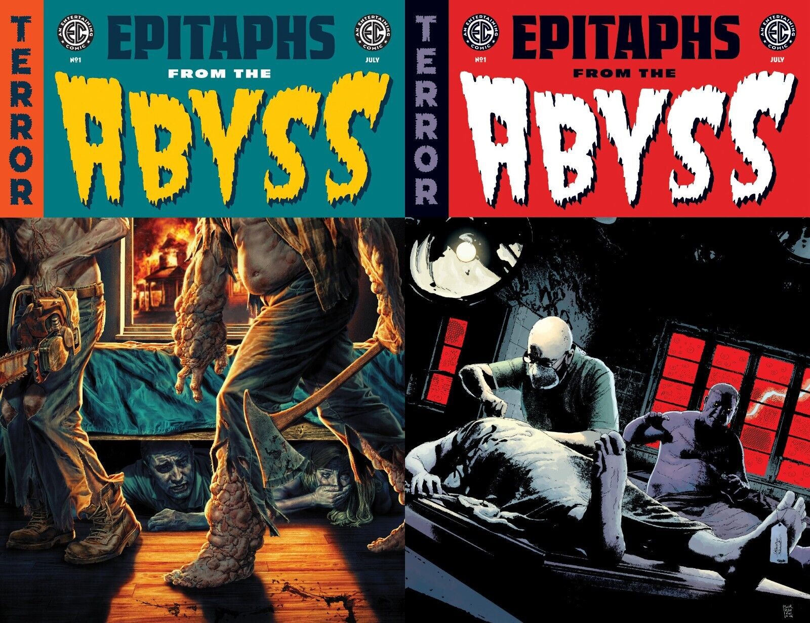 EC Epitaphs From The Abyss #1 Cover A & Cover B Set PRESALE 7/24/24