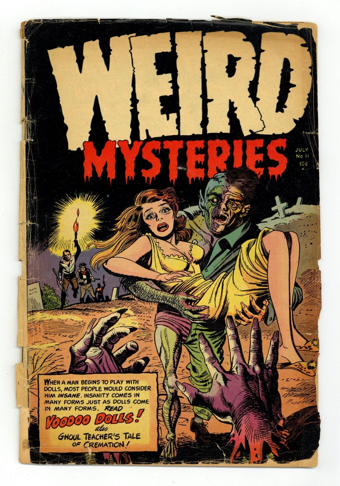 Weird Mysteries #11 FR/GD 1.5 1953