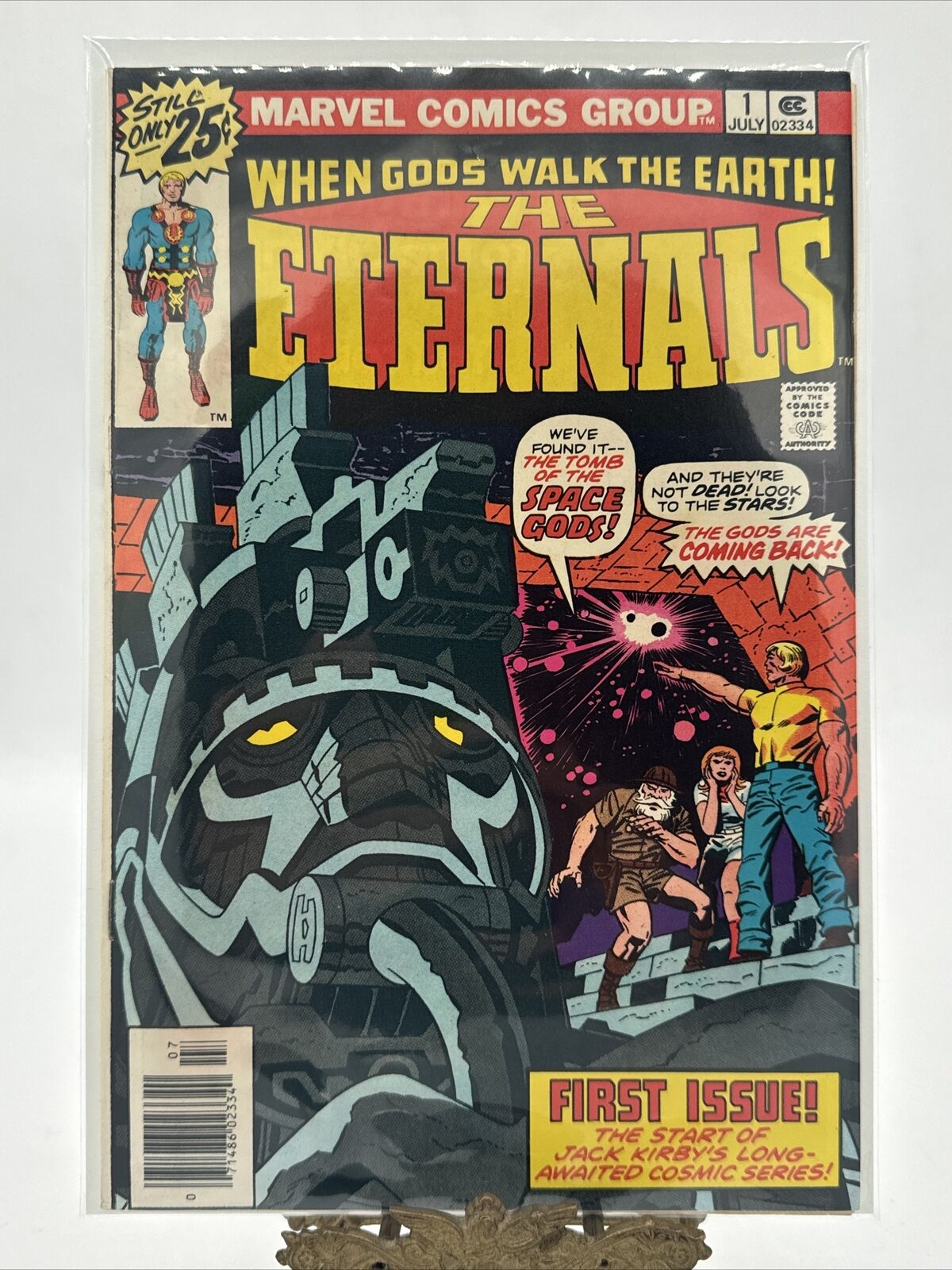 The Eternals #1 First Appearance 1976 Marvel Comics Jack Kirby