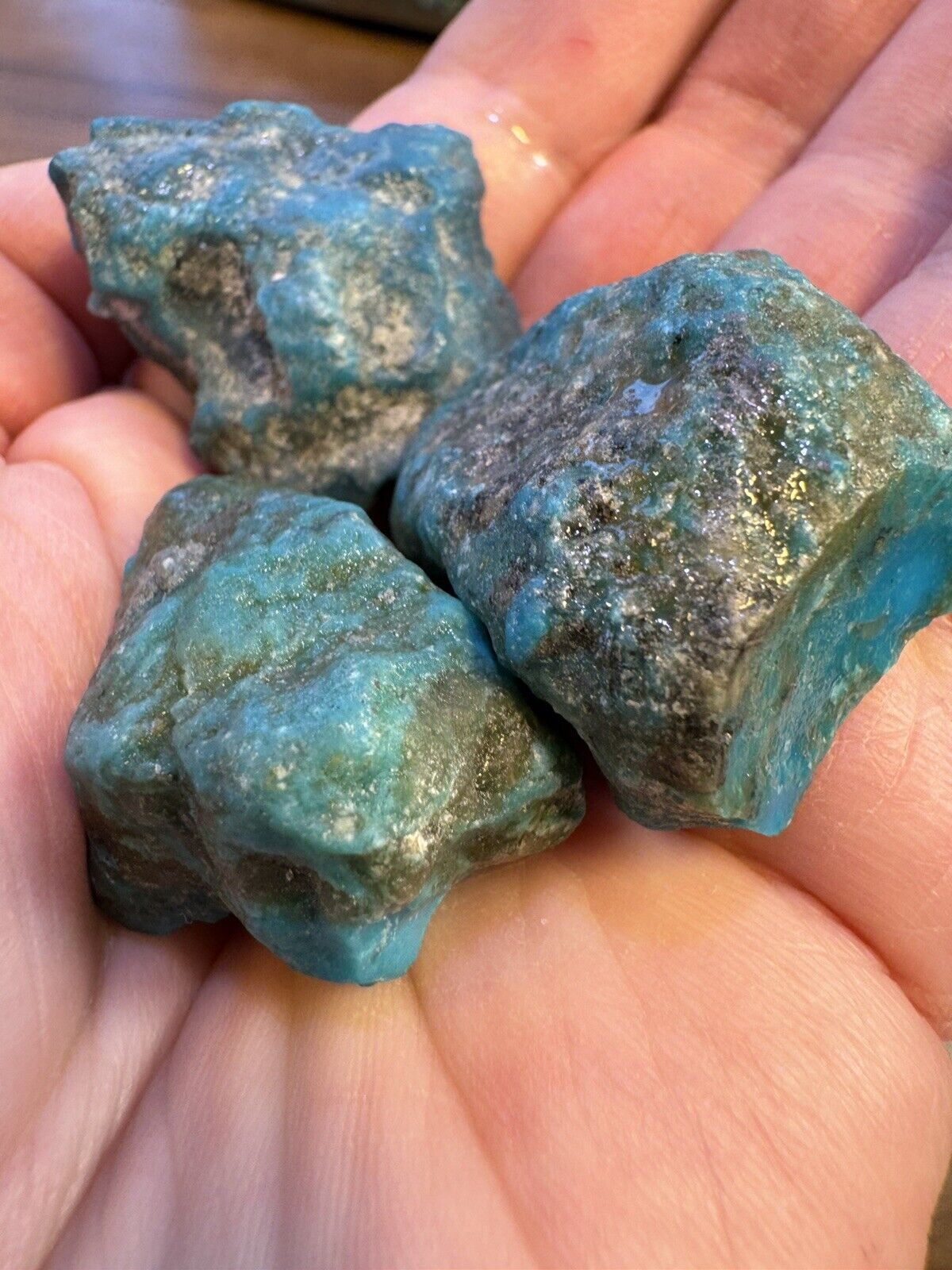 Ithaca Peak Turquoise, Blue Basin Nugs🔥SLASHED FEVERISHLY HOT SALE 🔥70 g