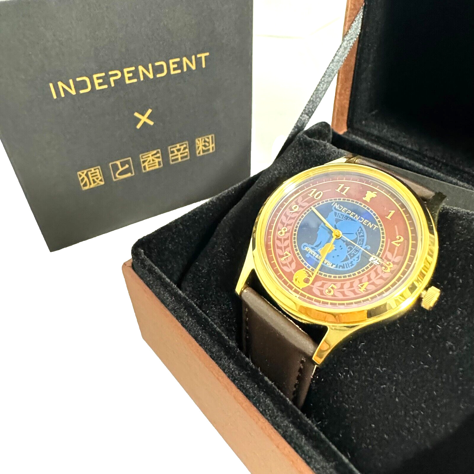 Spice and Wolf INDEPENDENT collab Limited Watch wristwatch KADOKAWA 2023 LastOne