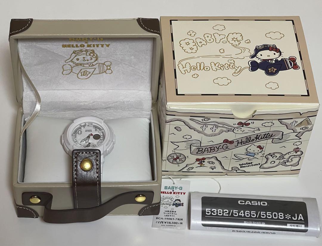 G-SHOCK baby-G Limited BGA-190KT Collaboration Hello Kitty + Fast Shipping