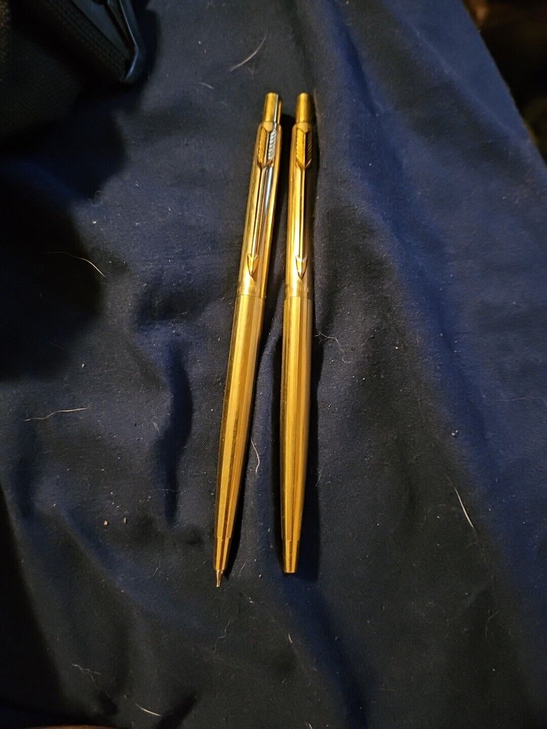 Vintage Parker Classic 10K Gold-Filled Ballpoint Pen & Mechanical Pencil Set