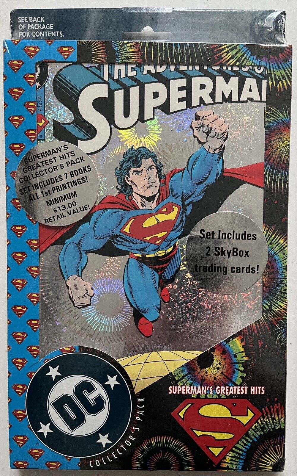 DC Comics Collector's Pack Superman's Greatest Hits New Sealed