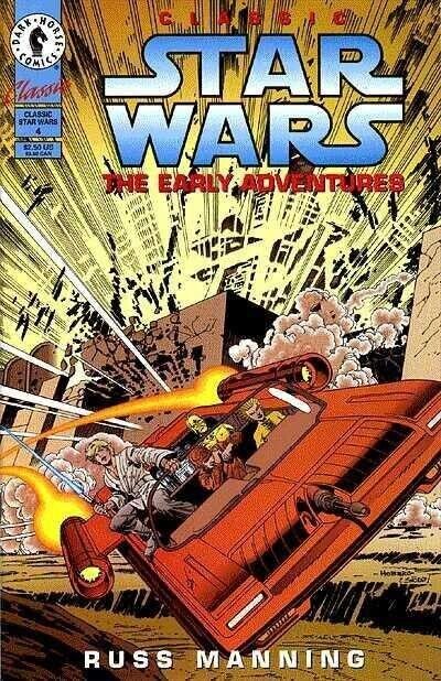 Classic Star Wars: The Early Adventures (1994) #4 VF. Stock Image