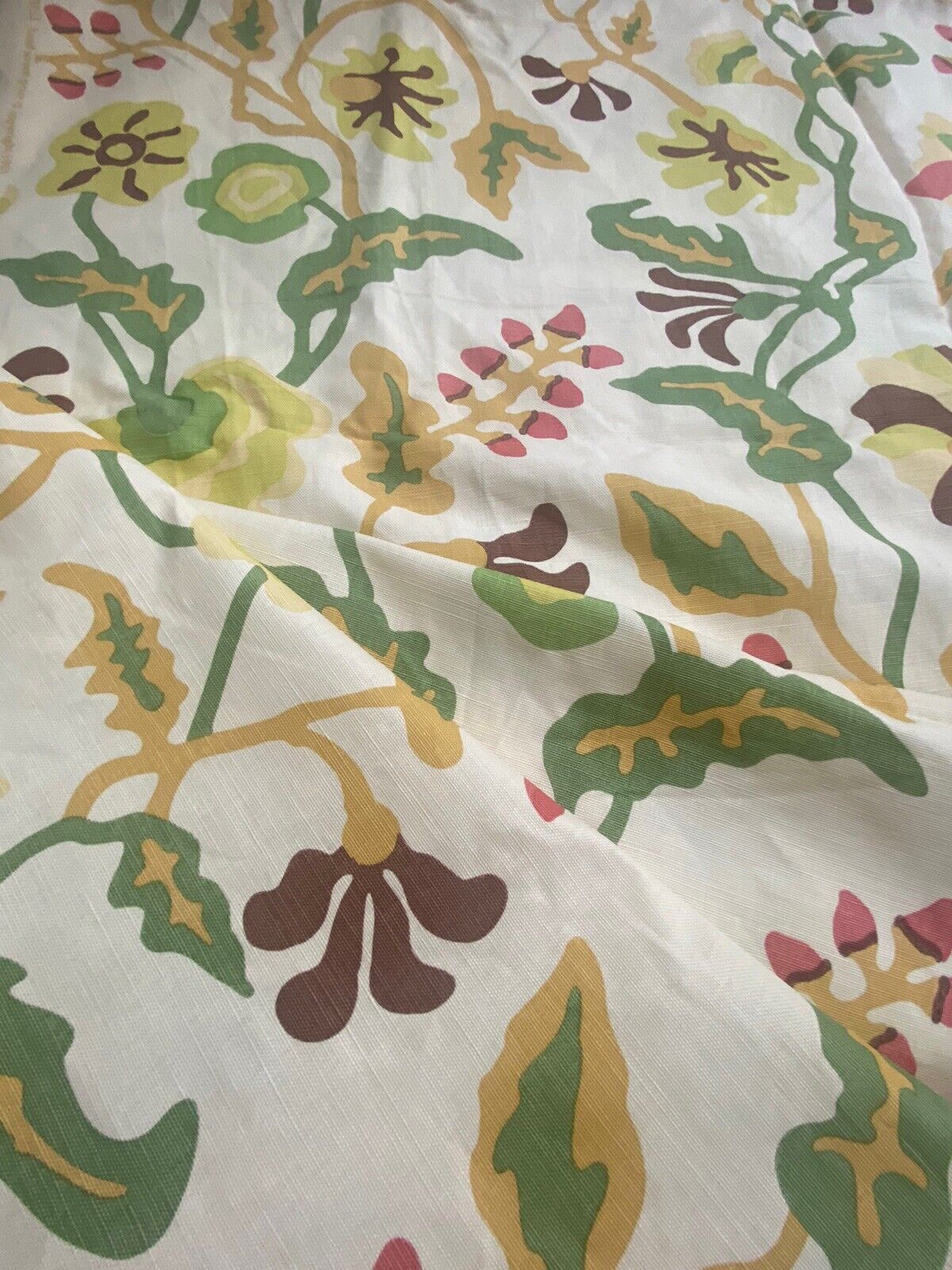POTALLA Alan Campbell Fabric Custom Color abstract floral modern ** 6.5 Yds