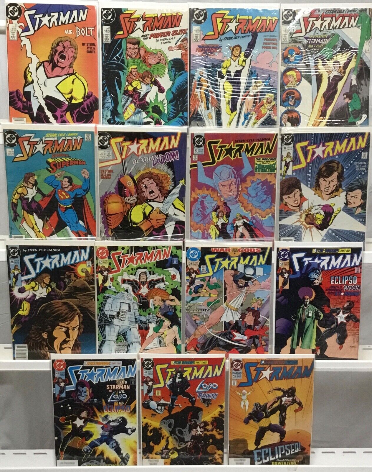 DC Comics - Starman 1st Series - Comic Book Lot of 15 Issues
