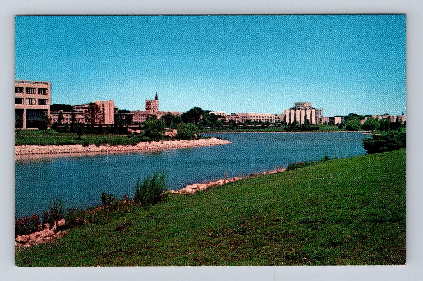 Evanston IL-Illinois, Evanston Campus, Northwestern University Vintage Postcard