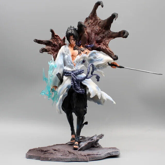 Uchiha Sasuke Anime Figure 24CM GK Action Figurine PVC Statue Model 