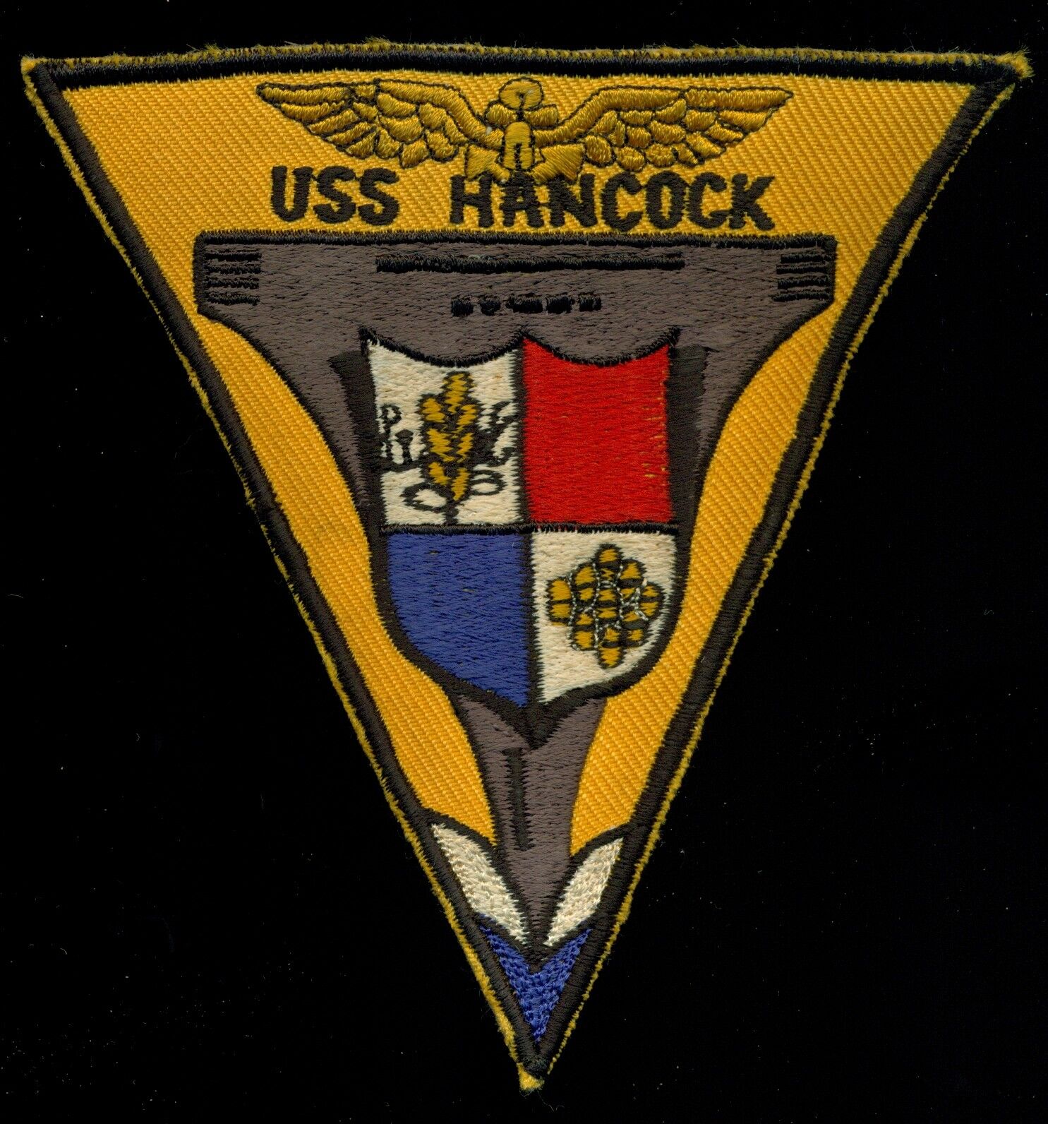 USN USS Hancock CV-19 Patch S-15A