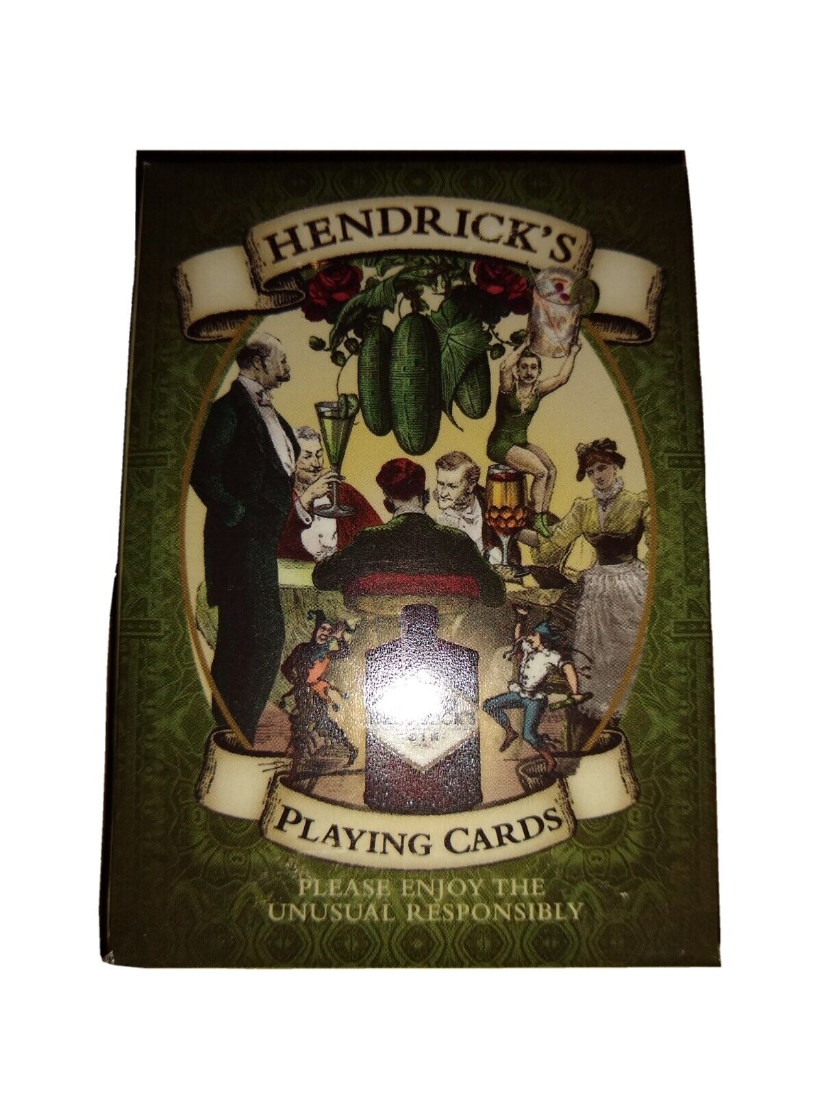 Hendrick's Gin Deck of Playing Cards Scotland Game Promo Enjoy Unusual Peculiar