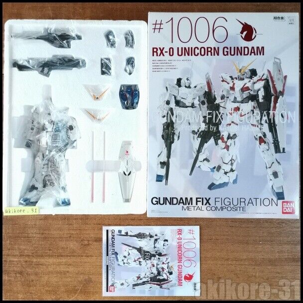 Gundam Fix Figuration Metal Composite GFFMC #1006 Unicorn Gundam Chogokin Bandai