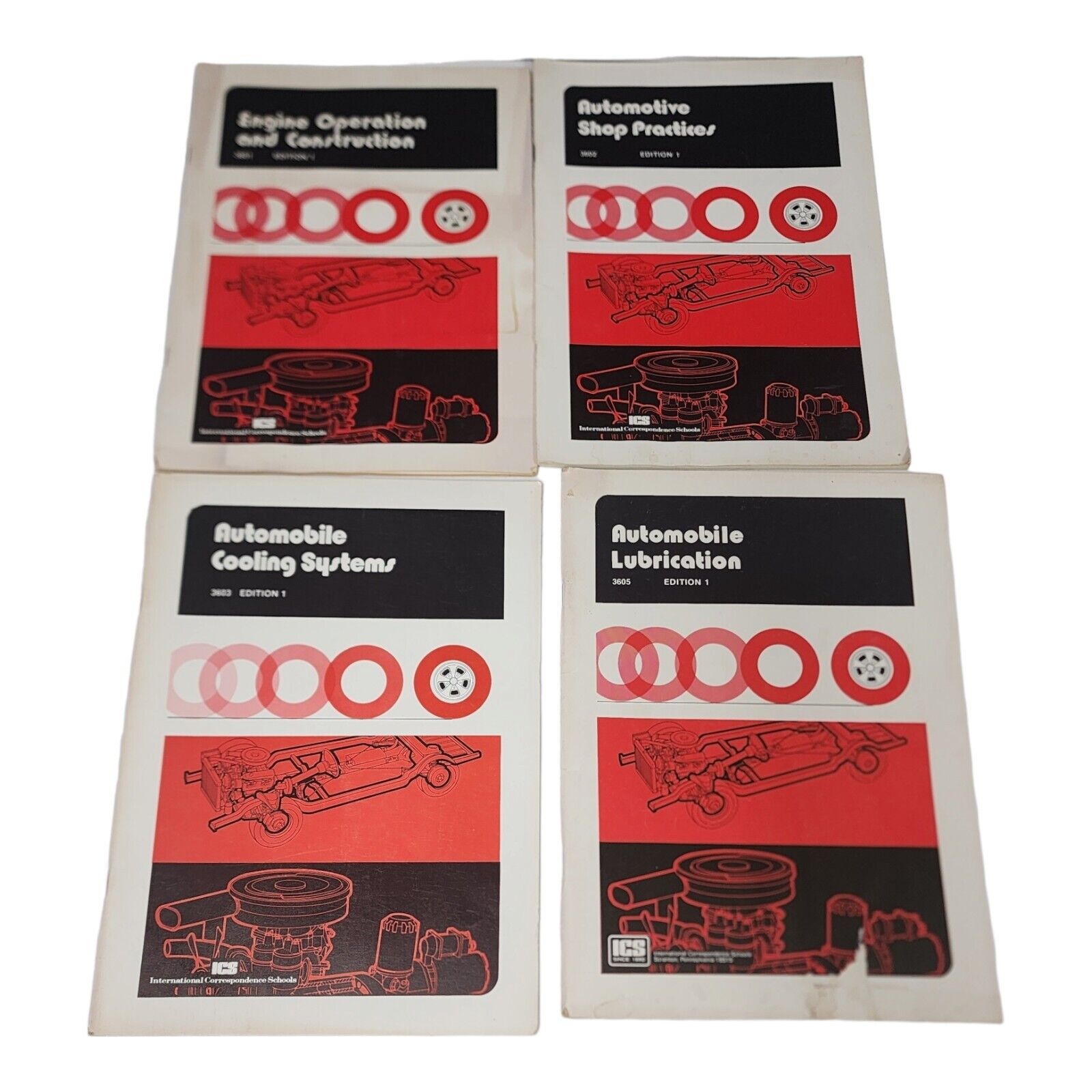 Vtg 1970s Car Repair Manuals Mechanics Reference Books Automotive Restoration
