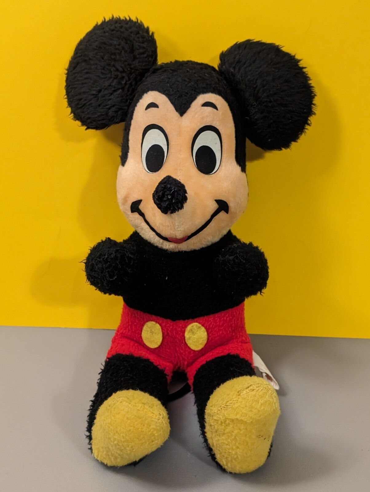 Vintage Walt Disney Mickey Mouse Plush - California Stuffed Toys - Retro Doll