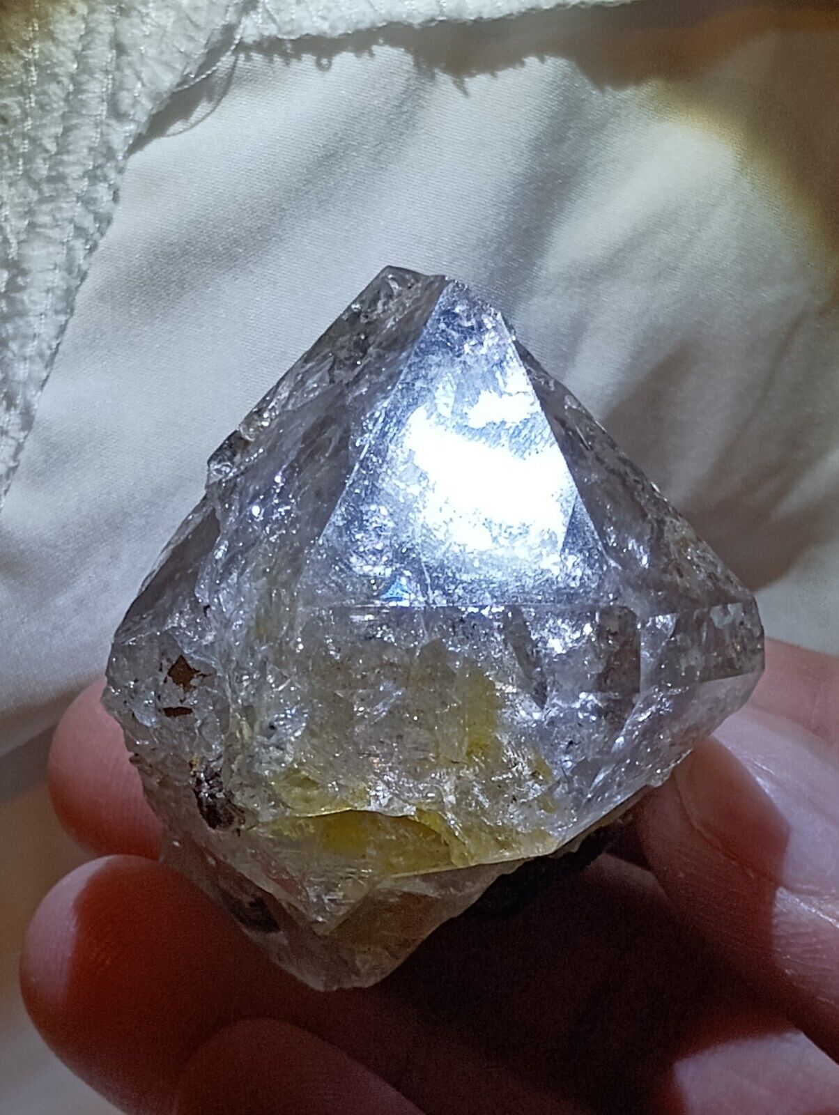 Large Genuine 92g Herkimer 💎 Crystal /Point NY 
