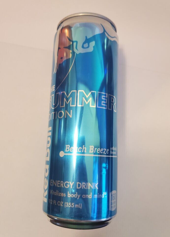 Red Bull Summer Beach Breeze Unopened - Collectors Item Only