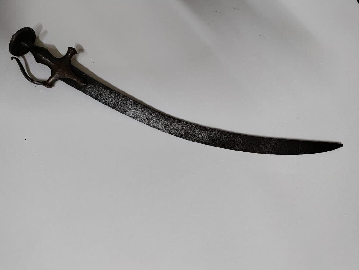 1835 Antique Vintage Pulwar  Sword Handmade Period Old Rare Collectible