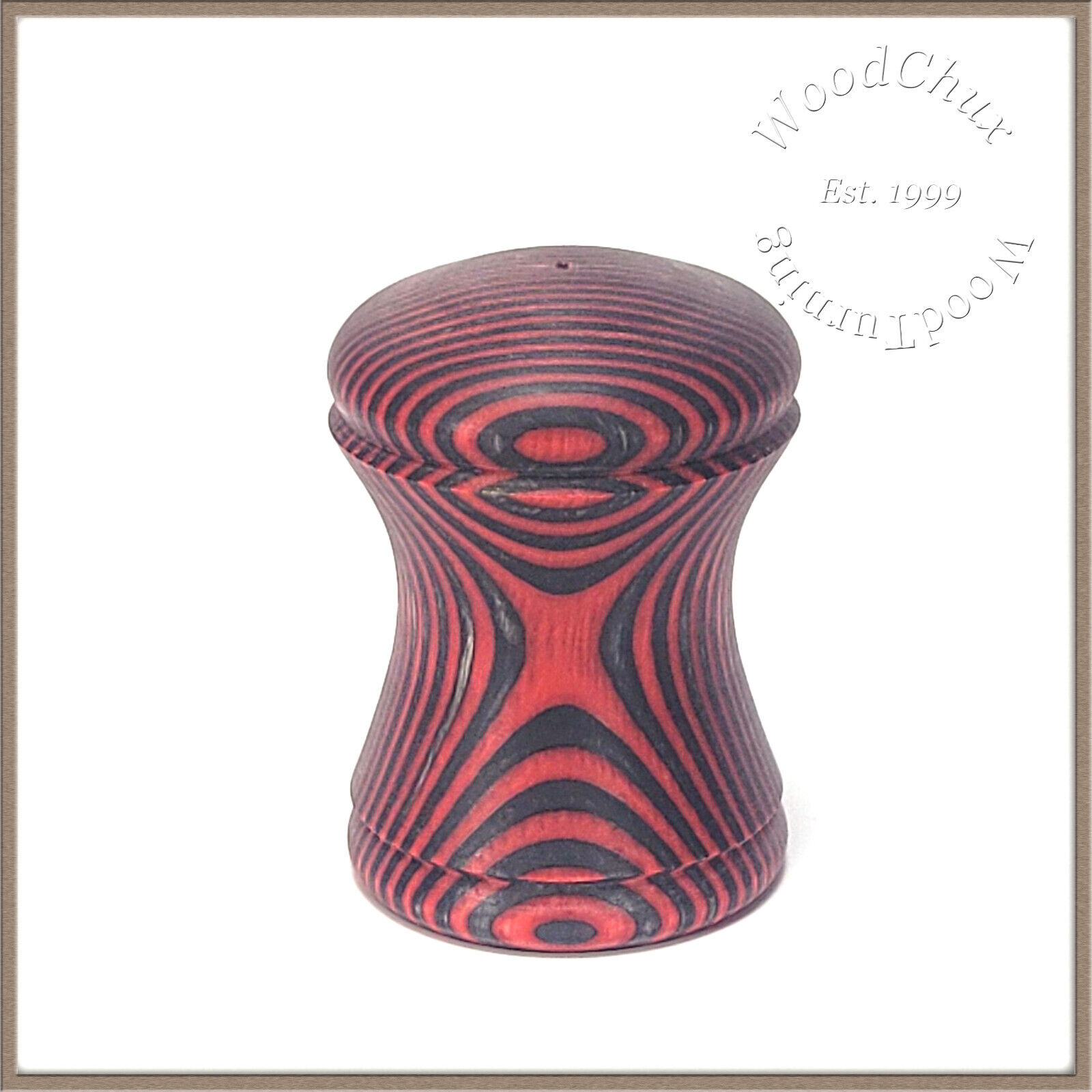 Salt Shaker For Pepper Mill Colorgrain Wood Wooden Handmade SEE VIDEO 840